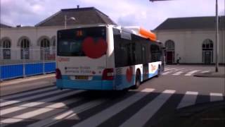 Bussen en Treinen in Leeuwarden 16-06-2016