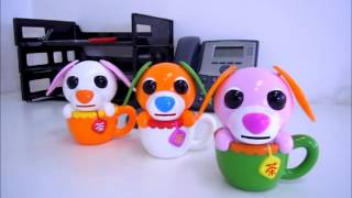 Solar Power Motion Toy - Puppy in Tea Cup | Office Playground