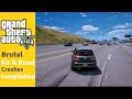 GTA 5 Brutal Air And Road Crashes Compilation 🚗🚁