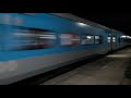 vaigai express covid special express high speed night action near dindigul