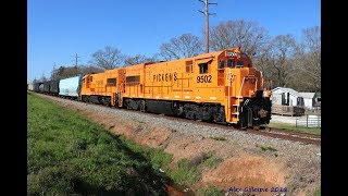 HD 700th Video #U18B's on the #PickensRailway 3 22 18