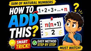 How to Add Natural Numbers Faster Than Calculator