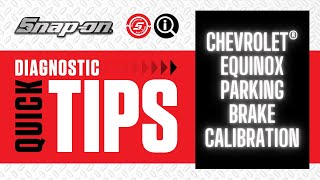 Chevrolet® Parking Brake Calibration | Quick Tip