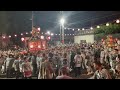 令和四年下館祇園祭二日目　明治神輿・姫神輿二基どっこい〜三本締め・さんぎり