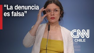 Ministra Vallejo y acusación contra presidente Boric: “Enfrentamos una denuncia sin sustento”