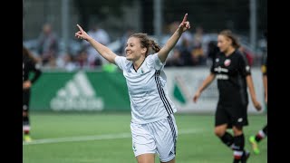 Gole z meczu Legia Ladies - Polonia Warszawa