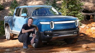 World's FIRST Electric Truck! Rivian R1T First Drive!