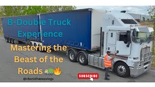 B-Double Truck Experience: Mastering the Beast of the Roads 🚛🔥