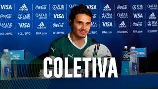 COLETIVA OFICIAL | ABEL FERREIRA E RAPHAEL VEIGA | PALMEIRAS 2 X 0 AL AHLY