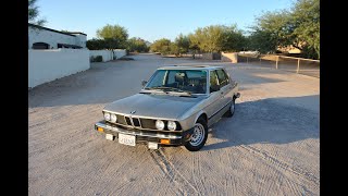 1985 BMW 528e $27k Restoration, Full Documentation, Beautiful!