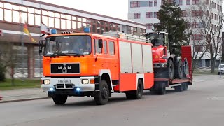 [Sehr Selten] [Erstmalig] RW3+FwA-Tieflader mit Radlader || Berliner Feuerwehr ||Technischer Dienst1