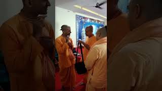 HG Gaurang das Prabhu ji with Prem Harinaam prabhuji and all seniors Vasnav from Iskcon Kanpur.#folk