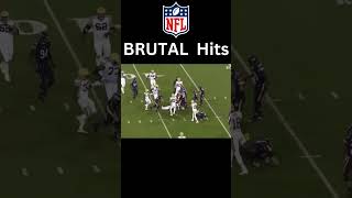 NFL Brutal Hit 💥 | #NFL #BigHits  #FootballHighlights #NFLHits #Tackles