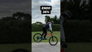 What % do you Endo ?! 😮 #bike #viral #shorts
