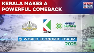 Kerala Makes a Powerful Comeback at #WEF2025 After 19 Years