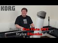 korg pa5x pno s guitars wersi organs and a panflute all playing no talking