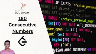 MSSQL Solution for Leet Code Problem 180: Consecutive Numbers