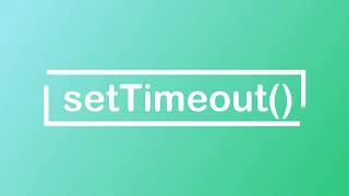 JavaScript Tutorial | setTimeout