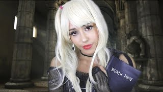 ASMR Death Note ~ Misa Amane talks to Shinigami (Soft spoken, Turning Pages, Tapping, Sounds)