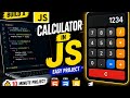 Build a Calculator Using JavaScript | HTML CSS JS Project 🚀