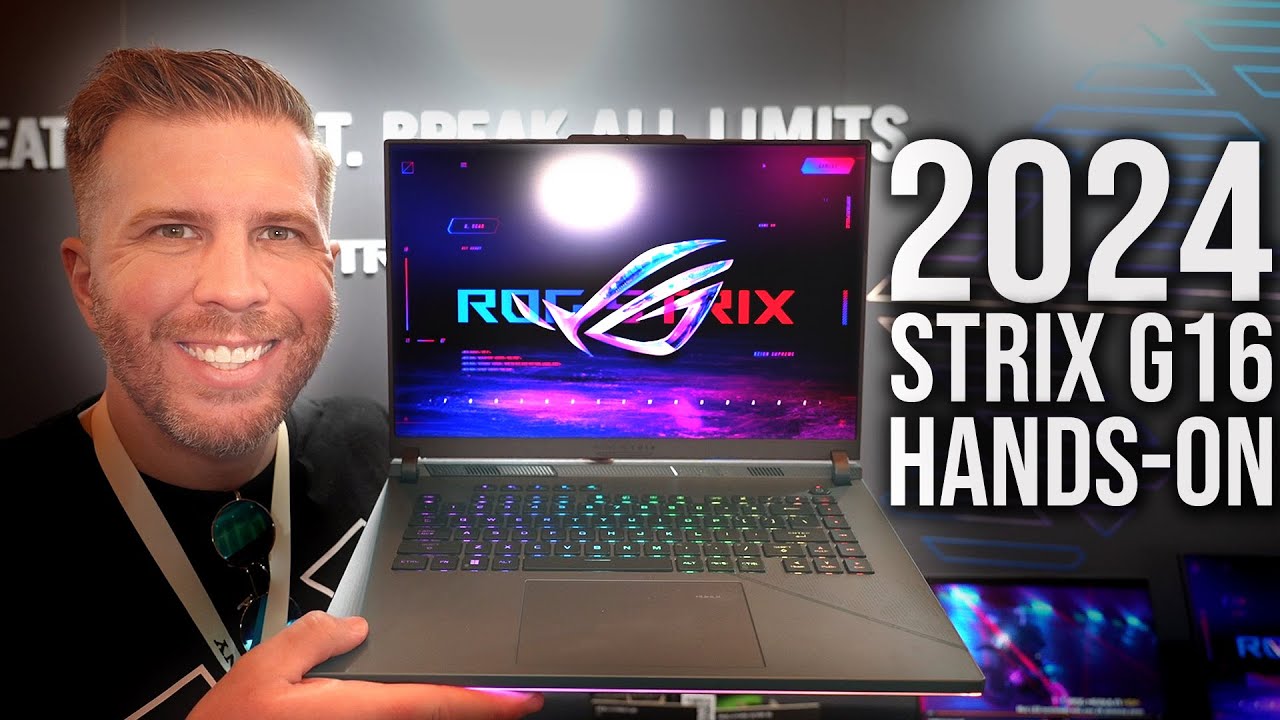 2024 Asus Strix G16 Hands-On! Up To I9-14900HX, QHD 240 Hz, Classic ...