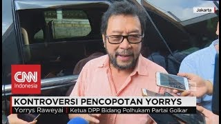 Kontroversi Pencopotan Yorrys