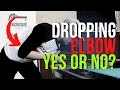 The Pro´s and Con´s of  having a dropping elbow stroke (and why many Professionals use it anyway)