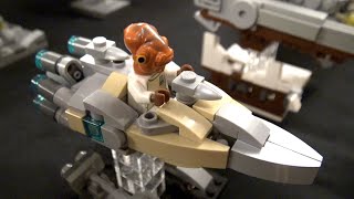 Fleet of Custom LEGO Star Wars Microfighter Ships