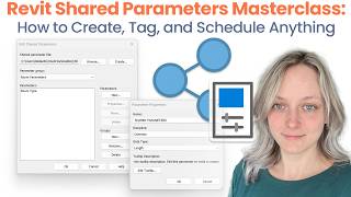 Revit Shared Parameters Masterclass: How to Create, Tag, and Schedule Anything
