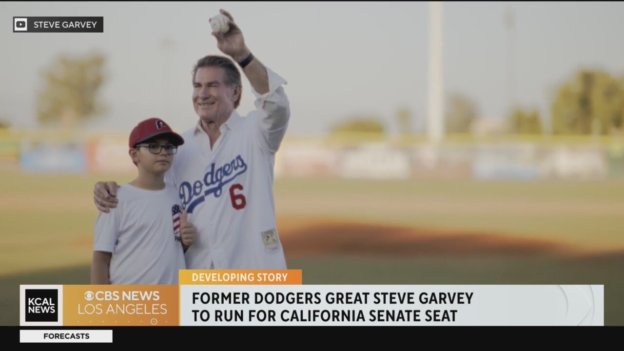 Former Dodgers Baseball Star Steve Garvey Running For California U.S ...