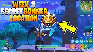 fortnite secret banner week 8 season 6 location fortnite battle royale week 8 - fortnite week 8 free tier location