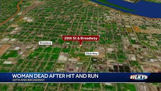 Woman killed in hit-and-run on Broadway in Louisville