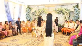 ពីធីមង្គលការ | ពិធីកាត់សក់ | Cambodian wedding ceremony 2024