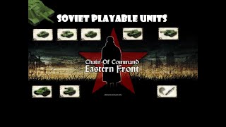 Chain of Command: Eastern Front  Soviet Units Showcase