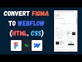 Figma To Webflow (HTML, CSS and Website) - Figma Design To HTML, CSS