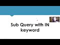 26.  SQL  -Subqueries