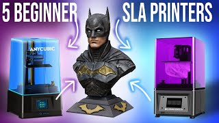 Best SLA 3D Printers for Beginners in 2023 | Top 5 | Resin Printers