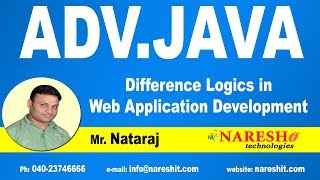 Difference Logics in Web Application Development | Advanced Java Tutorial | Mr. Nataraj