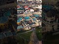 budapest aerial view of széchenyi thermal bath with dji mini 3 pro