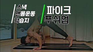 [스맨학] 파이크푸쉬업ㅣ어깨푸쉬업ㅣpikepushups