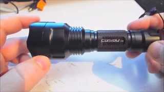 Convoy C8 review and test (cree xml l2)(english) 1050 lumen