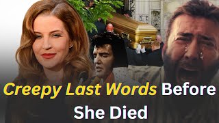 Elvis Daughter Lisa Marie Presley Creepy Last Words Before She Died @CelebritiesBiographer 2023 HD