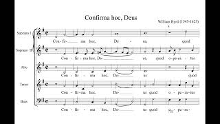 Byrd, William (ca.1540 - 1623) Confirma Hoc Deus, Offertorium pro Dominica Pentecostes.(1607)