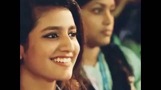 Priya Prakash Varrier (प्रिया प्रकाश वर्रिएर/वारियर वीडियो) Oru Adaar Love's Song Video