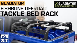 Jeep Gladiator JT Fishbone Offroad Tackle Bed Rack Review & Install