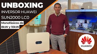 Unboxing Inversor Huawei Monofásico de 8kW y 10kW - SUN2000-8/10K-LC0