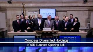 4 NOV 2010 Compass Diversified NYSE Opening Bell