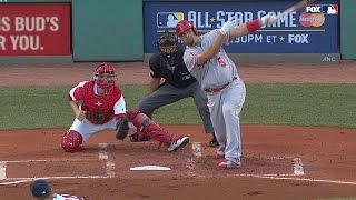 LAA@BOS: Pujols collects five RBIs vs. Red Sox