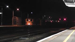 (HD) 73141 + 73207 pass Paddock Wood hauling Seacow Wagons - 29/5/12