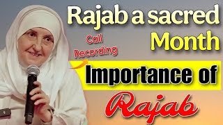 Rajab: Significance in Islam | Importance of Rajab| Lessons from Dr. Haifa Younis 2025